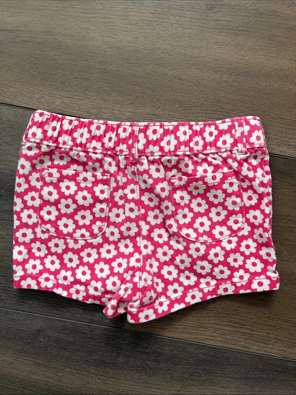 Gymboree Pink and White Floral Kids Shorts